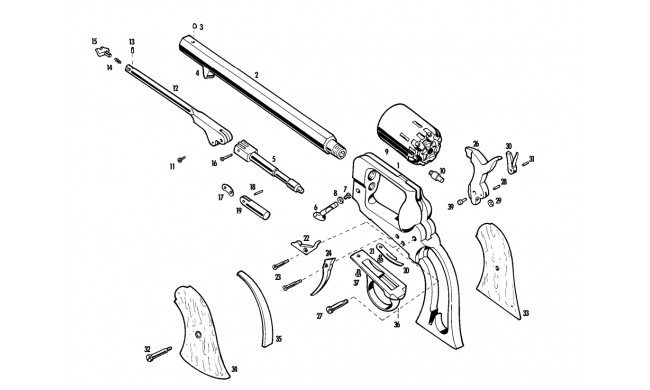 RESSORT DU CHIEN 1862 SPILLER&BURR PIETTA