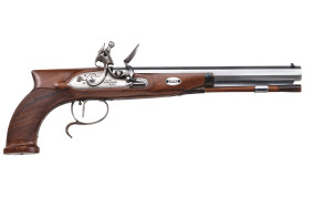 Pistolet Mortimer silex canon lisse calibre .44 – WesternGuns