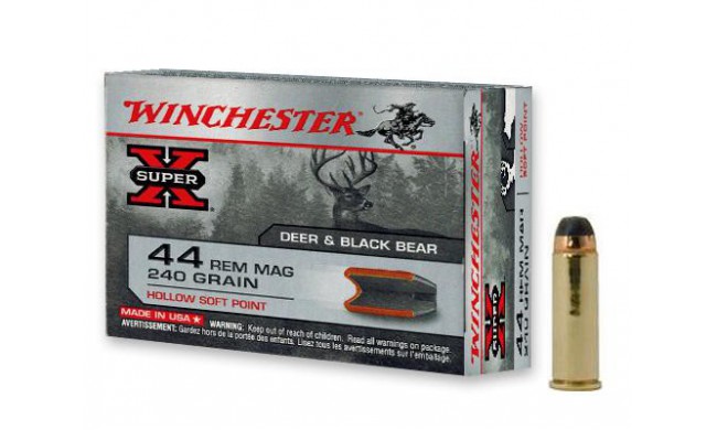 44REM MAG SUPER X HOLLOW SOFT POINT 240GR