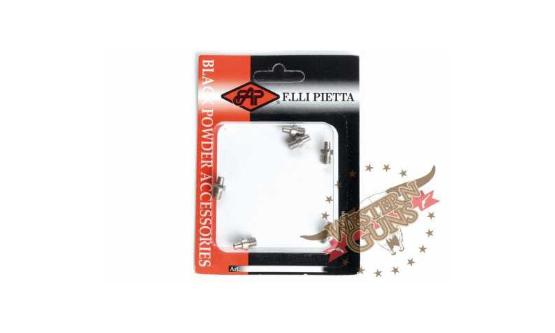 Kit 6 cheminées inox Pietta revolver poudre noire – WesternGuns