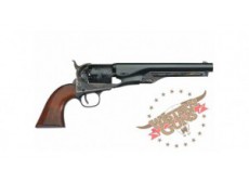 REVOLVER UBERTI 1861 NAVY FINITION BRONZE AVEC BARILLET GRAVE