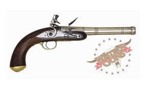 Pistolet Queen Anne Pedersoli calibre .50 silex – WesternGuns