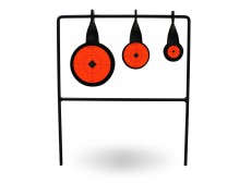 CIBLE OSCILLANTE ACIER 3-SHOTS 22LR
