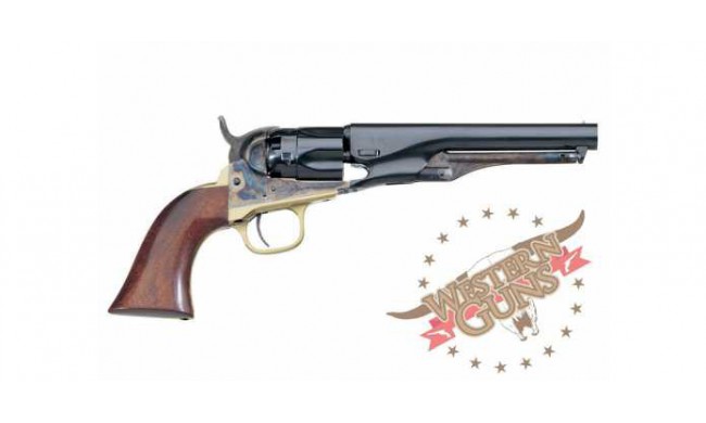 REVOLVER UBERTI 1862 POLICE FINITION BRONZE 5 1/2 CALIBRE 36