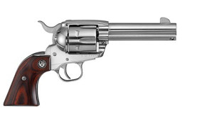 Ruger Vaquero Inox .357 – WesternGuns, revolver compact et brillant
