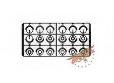 JEU DE 18 INSERTS POUR GUIDON USA424 PEDERSOLI