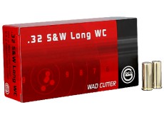 B - 50 CARTOUCHES 32S&W LONG WADCUTTER 93GRS