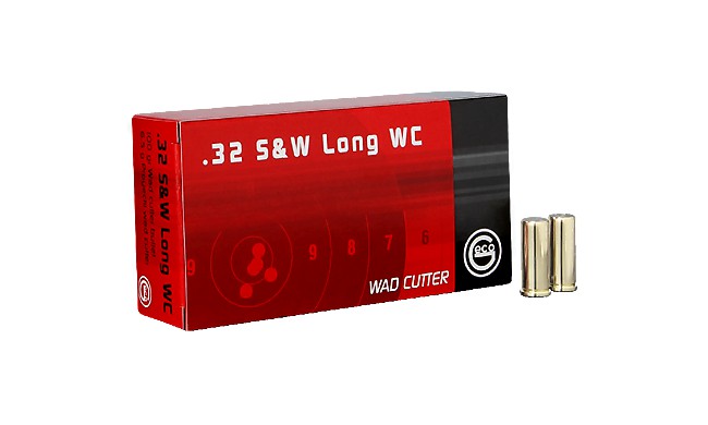 B - 50 CARTOUCHES 32S&W LONG WADCUTTER 93GRS