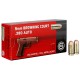 B - 50 CARTOUCHES 9COURT / 380AUTO FMJ 95GR