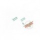 EPROUVETTES EN PLASTIQUE 25grs x15 PEDERSOLI