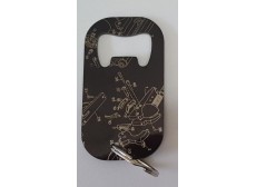 DECAPSULEUR PORTE-CLEF WESTERNGUNS WHITE