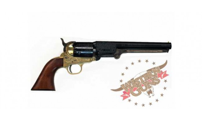 REVOLVER PIETTA 1851 NAVY REBNORD DE LUXE CALIBRE 36