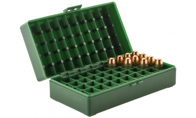 BOÎTE DE RANGEMENT 50 MUNITIONS CAL. 45ACP