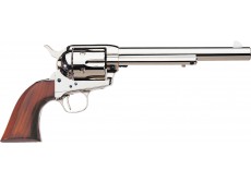 1873 CATTLEMAN 5"1/2 9MM A BLANC NICKELE