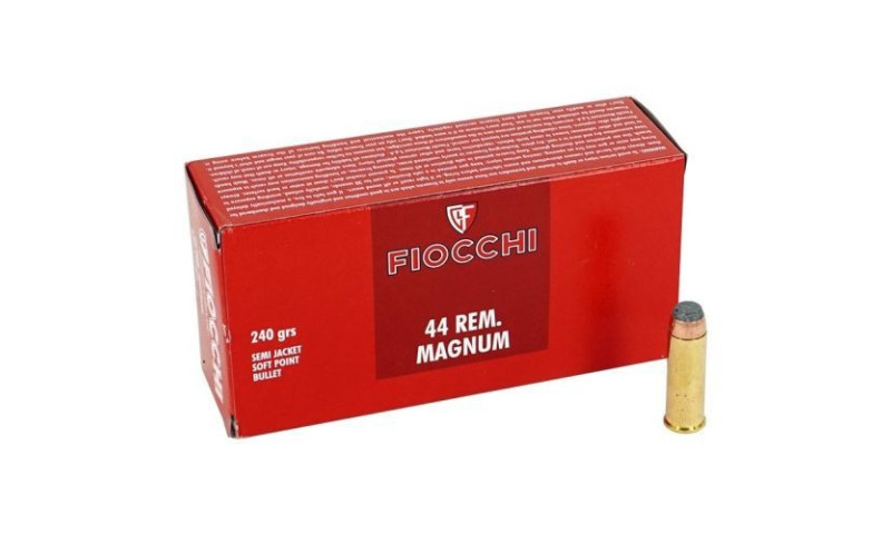 50 CARTOUCHES FIOCCHI SJSP 44MAG 50 CARTOUCHES FIOCCHI SJSP 44MAG
