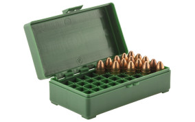 BOITE DE RANGEMENT 50 MUNITIONS CAL 9x19