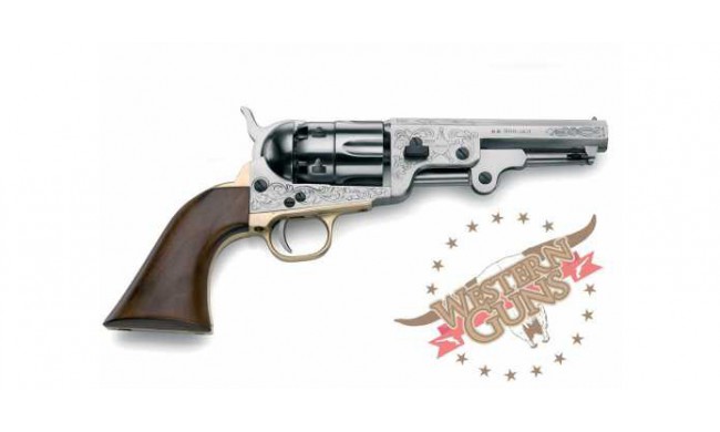 REVOLVER PIETTA 1851 NAVY YANK ACIER OLD MODEL CALIBRE 36