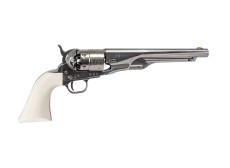 REVOLVER PIETTA 1860 ARMY OLD SILVER IVOIRINE CALIBRE 44