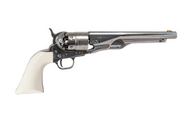 Pietta 1860 Old Silver Ivoirine Cal.44 – WesternGuns