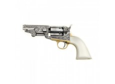 REVOLVER PIETTA 1851 NAVY YANK OLD SILVER CPT SCHAEFER CALIBRE 44