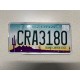 VERITABLE PLAQUE D IMMATRICULATION ARIZONA CRA3180