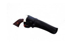 HOLSTER A PRESSION NOIR POUR 1851/1860 SHERIFF GAUCHER