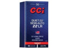 BOITE 50 CARTOUCHES CCI 22LR SEMI-AUTO QUIET