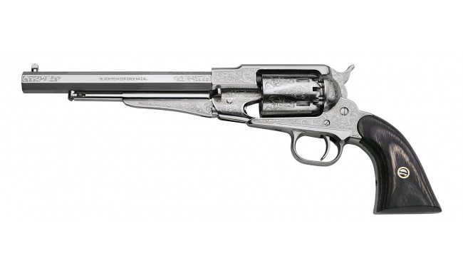 REVOLVER PIETTA 1858 REMINGTON NICKELE GRAVE CALIBRE 44