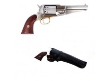 Revolver poudre noire PIETTA 1851 YANK SNUBNOSE - Armurerie Pisteurs