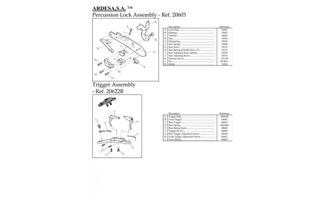 RESSORT DE RAPPEL ARDESA - WesternGuns