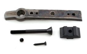 KIT RAIL + REHAUSSE DE GUIDON PEDERSOLI POUR ARME A POUDRE NOIRE