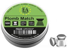 PLOMB MATCH A TETE PLATE CAL 4.5mm