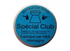 BOITE DE 500 PLOMBS SPECIAL CLUB HN CALIBRE 4.5mm