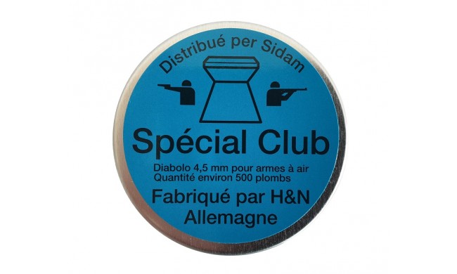 BOITE DE 500 PLOMBS SPECIAL CLUB HN CALIBRE 4.5mm