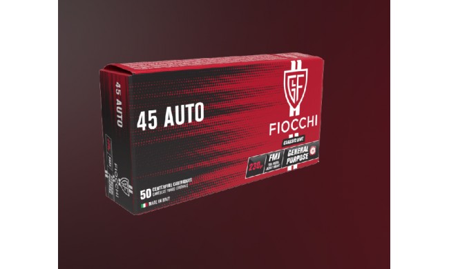 50 CARTOUCHES FIOCCHI FMJ 45ACP