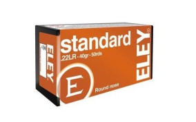 50 CARTOUCHES ELEY STANDARD CAL 22LR 40GR