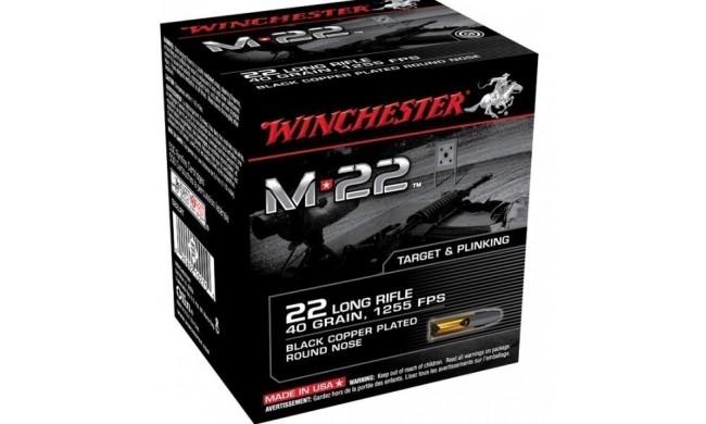 BOITE DE 400 CARTOUCHES WINCHESTER M22 40 gr