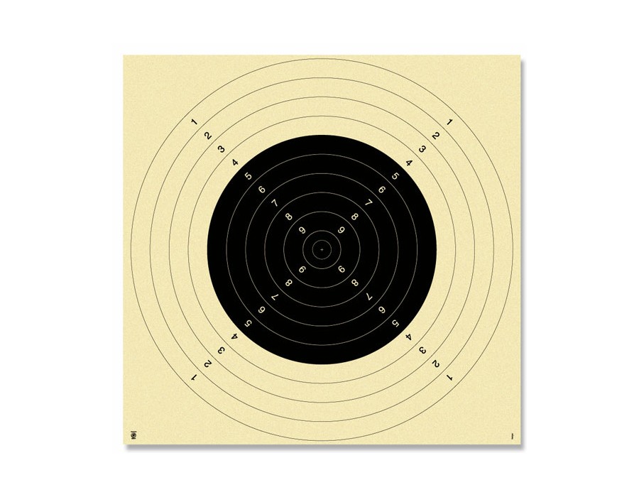 CIBLE CARABINE 300M 104X102cm - WesternGuns