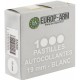 PASTILLES AUTOCOLLANTES 19mm BLANCHES