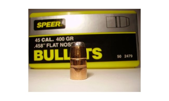 50 OGIVES SPEER CALIBRE 45 FN 400 GR