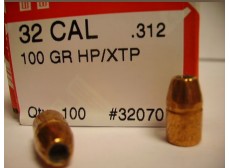 100 OGIVES HORNADY CAL 32 .312 XTP HP 100GRS