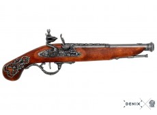 PISTOLET DENIX ANGLAIS S.XVIII