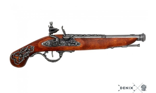 PISTOLET DENIX ANGLAIS S.XVIII