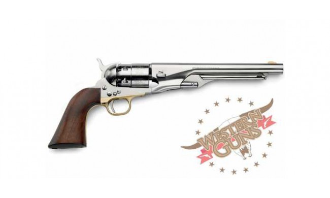 REVOLVER PIETTA 1860 ARMY POLI BLANC CALIBRE 44