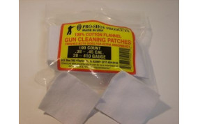 100 PATCHS COTON PRO SHOT CAL 36/44/45