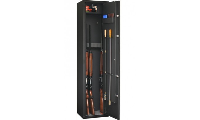 ARMOIRE FORTE INFAC 6 ARMES A LUNETTE + COFFRE INTERIEUR