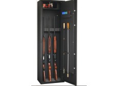 ARMOIRE FORTE INFAC 8 ARMES A LUNETTE + COFFRE INTERIEUR