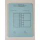 CARNET DE TIR BLEU 25m