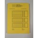 CARNET DE TIR JAUNE CARABINE/PISTOLET 50M