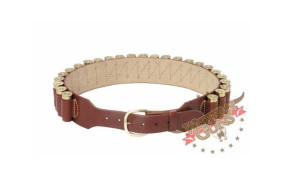 Cartouchière cuir 25 cartouches calibre 12 – Réf. INT-TRK-07012 | WesternGuns